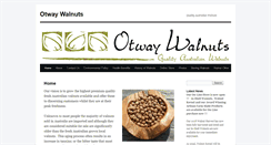 Desktop Screenshot of otwaywalnuts.com.au